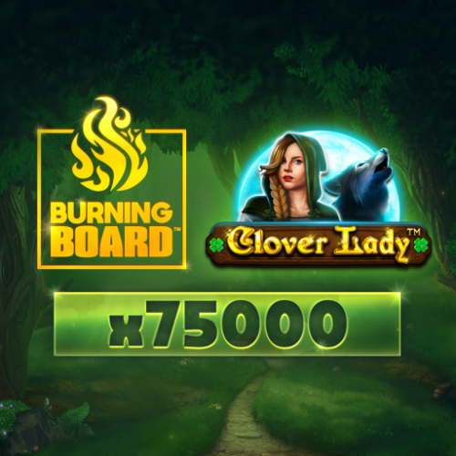 Clover Lady Burning Board